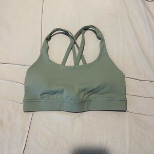 Lululemon Green Energy Sports Bra